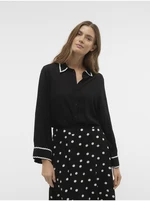 Black Women's Shirt Vero Moda Bumpy - Women