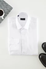 Trendyol White Slim Fit Smart Shirt