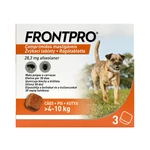 FRONTPRO Antiparazitárne žuvacie tablety pre psov (4-10 kg) 3 ks