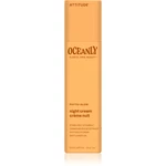Attitude Oceanly Night Cream rozjasňující noční krém s vitaminem C 30 g