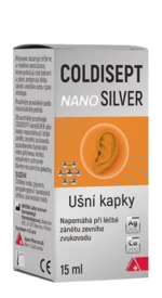 Coldisept NanoSilver Ušné kvapky 15 ml
