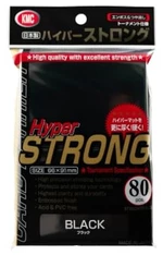 KMC Obaly na karty KMC Standard Sleeves - Hyper Strong Black - 80 ks