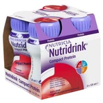 NUTRIDRINK Compact protein s příchutí chladivého červeného ovoce 4 x 125 ml