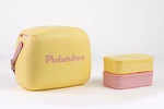 Chladicí box POP Summer style, 6 l, žlutá/růžová - Polarbox