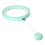 HMS Masážní hula hoop se závažím a počítadlem zelená FH02, poškozený obal