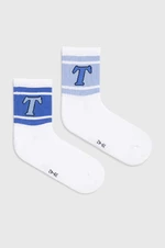 Ponožky Tommy Jeans 2-pak biela farba, 701228093