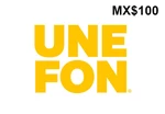 Unefon MX$100 Mobile Top-up MX