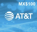 AT&T MX$100 Mobile Top-up MX