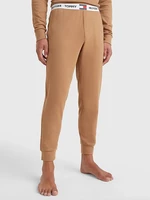 Tommy Hilfiger Underwear Kalhoty na spaní Hnědá