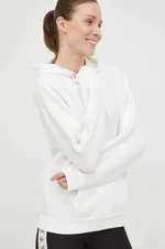 Mikina Guess BRENDA dámská, bílá barva, s kapucí, aplikací, V2YQ18 K7UW2