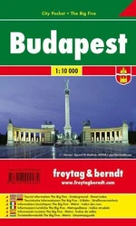 Plán města Budapešť 1:10 000