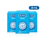 Durex Kondomy Classic 2+1