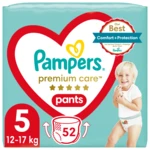 Pampers Premium Care Pants vel. 5 dětské plenkové kalhotky 52 ks