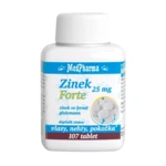 MEDPHARMA ZINOK Forte 25 mg 107 tablet 107 ks