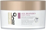 Schwarzkopf Professional Lehká vyživující maska pro jemné a normální blond vlasy All Blondes (Light Mask) 200 ml Schwarzkopf Professional Lehká vyživující maska pro jemné a normální blond vlasy All Blondes (Light Mask) 200 ml