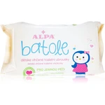 Alpa Batole Vlhčené ubrousky dětské jemné vlhčené ubrousky pro citlivou pokožku 72 ks Alpa Batole Vlhčené ubrousky dětské jemné vlhčené ubrousky pro citlivou pokožku 72 ks