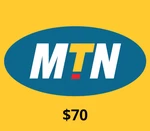 MTN $70 Mobile Top-up LR