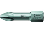 Wera 056510 Bit PH 2 – 851/1 TZ. Šroubovací bit 1/4 Hex, 25 mm pro křížové šrouby Phillips