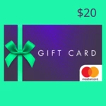 Mastercard Gift Card $20 US