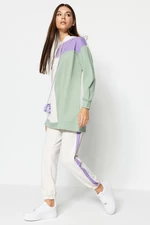 Trendyol Lilac-Multi Color Knitted Hijab Tracksuit