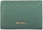 SEGALI Dámská kožená peněženka 50514 lt.green
