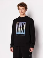 Black Mens Sweatshirt Armani Exchange - Men