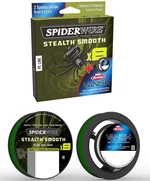 Spiderwire splétaná šňůra stlth smooth8 moos green 150m - 0,13 mm 11,2 kg