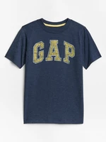 GAP Logo Triko dětské Modrá