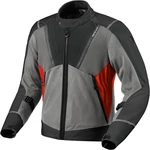 Rev'it! Jacket Airwave 4 Anthracite/Red L Giacca in tessuto