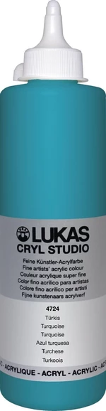 Lukas Cryl Studio Acrylfarbe 500 ml Turquoise