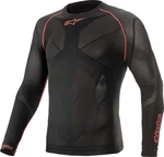 Alpinestars Ride Tech V2 Top Long Sleeve Summer Negru Roșu XS/S