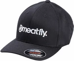 Meatfly Brand Flexfit Black L/XL Casquette