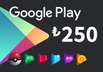 Google Play ₺250 TR Gift Card