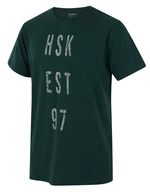 Husky Tingl M XL, dk. green Pánské funkční triko