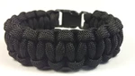 Cordell Paracord náramek Solomon Černá XL ( 20 - 21 cm )