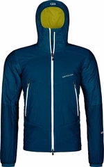 Ortovox Westalpen Swisswool Jacket M Petrol Blue L Outdorová bunda