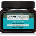 Arganicare Argan Oil & Shea Butter Hair Masque hydratační a vyživující maska pro suché a poškozené vlasy 500 ml