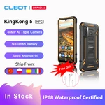 Rugged Phone, IP68 Waterproof Smartphone Cubot KingKong 5, 5000mAh, 48MP Triple Camera, Android 11, NFC, 4GB+32GB FACE ID Unlock