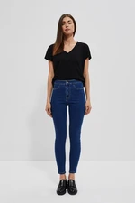 Skinny jeans with high waist
