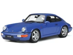 1992 Porsche 964 RS Blue 1/18 Model Car by GT Spirit