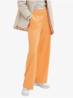 Orange Women's Wide Pants Tom Tailor - Women