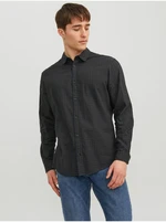 Dark Green Mens Plaid Shirt Jack & Jones Gingham - Mens