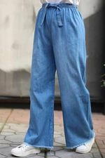 InStyle Wide Leg Open Jeans