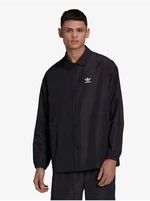 adidas Originals Coach Jacket Black Mens Shirt Jacket - Men