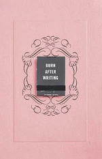 Burn After Writing - Jones Sharon