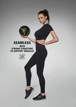 Bas Bleu Seamless CHALLENGE sports leggings with special material structure to support muscles