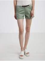 Khaki Womens Shorts CAMAIEU - Women