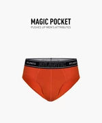 Men's briefs ATLANTIC Magic Pocket - orange