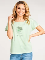Yoclub Woman's Cotton T-shirt PKK-0083K-A110