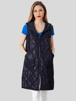 PERSO Woman's Vest BLE225302F Navy Blue